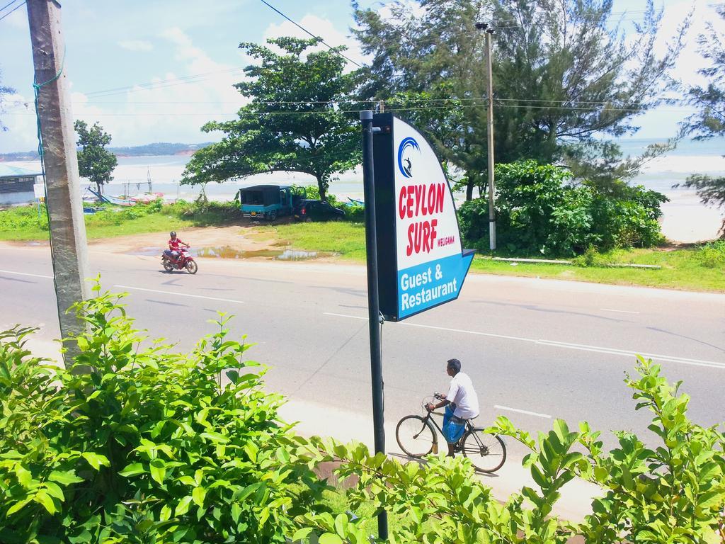 Ceylon Surf Guest And Restaurant Bed and Breakfast Weligama Buitenkant foto